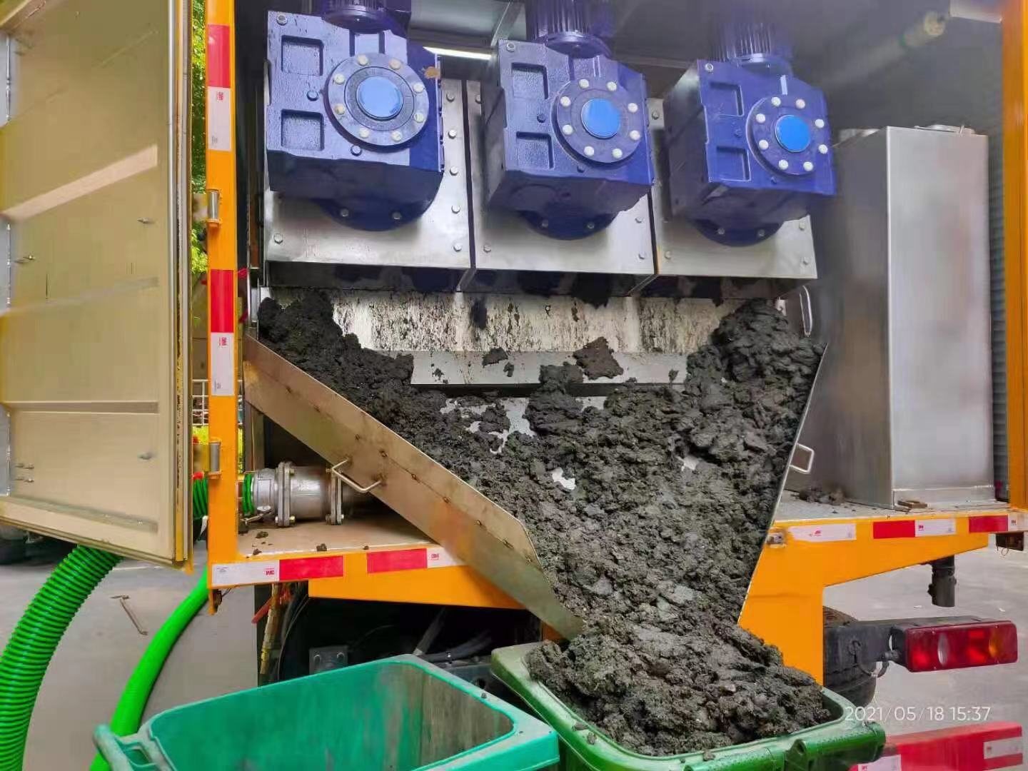 金台化粪池清掏城市维护站-泥浆净化干湿分离处理